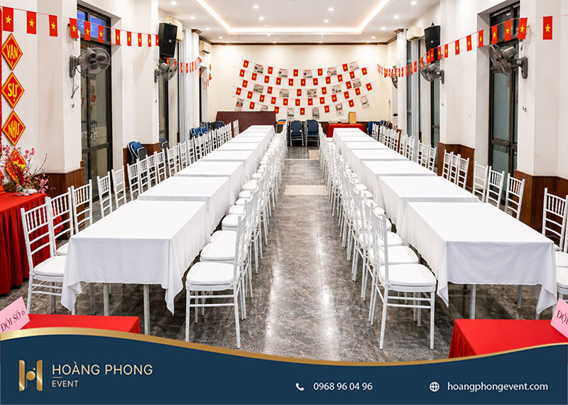 báo giá cho thuê bàn ghế xuân hòa