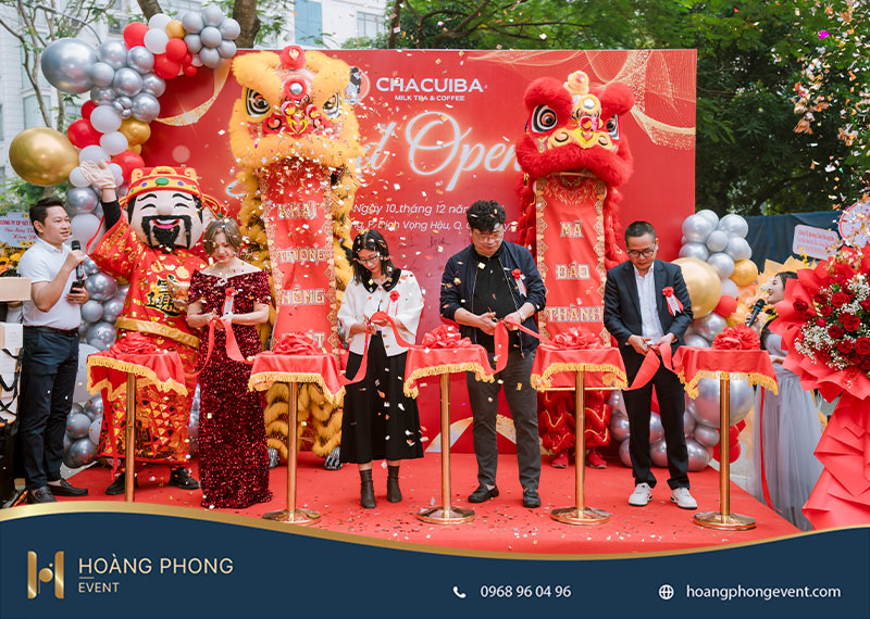 cho thuê bộ cắt băng khai trương
