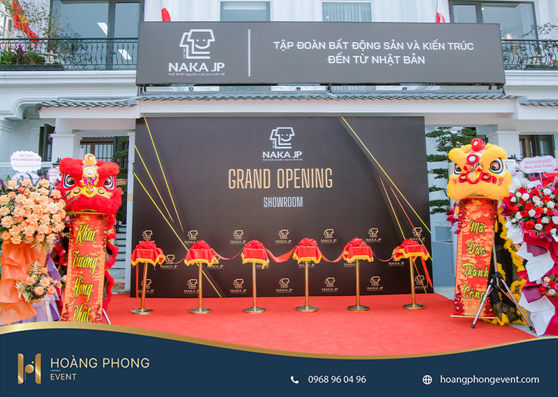 thuê bộ cắt băng khai trương tại hà nội