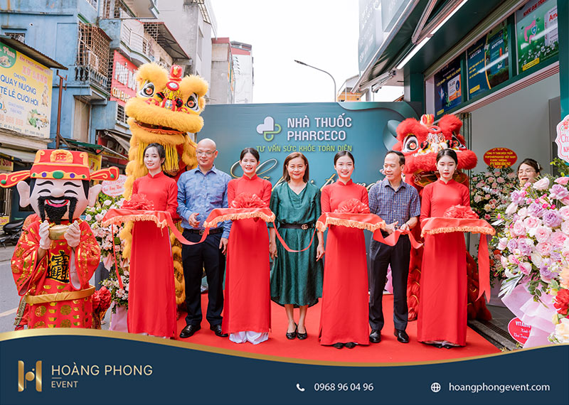 cho thuê bộ cắt băng khai trương