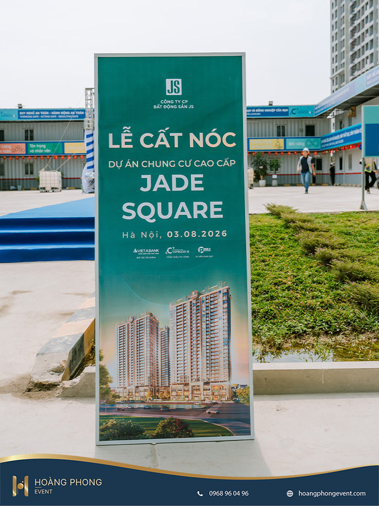 tổ chức lễ cất nóc tòa nhà tại Hà Nội
