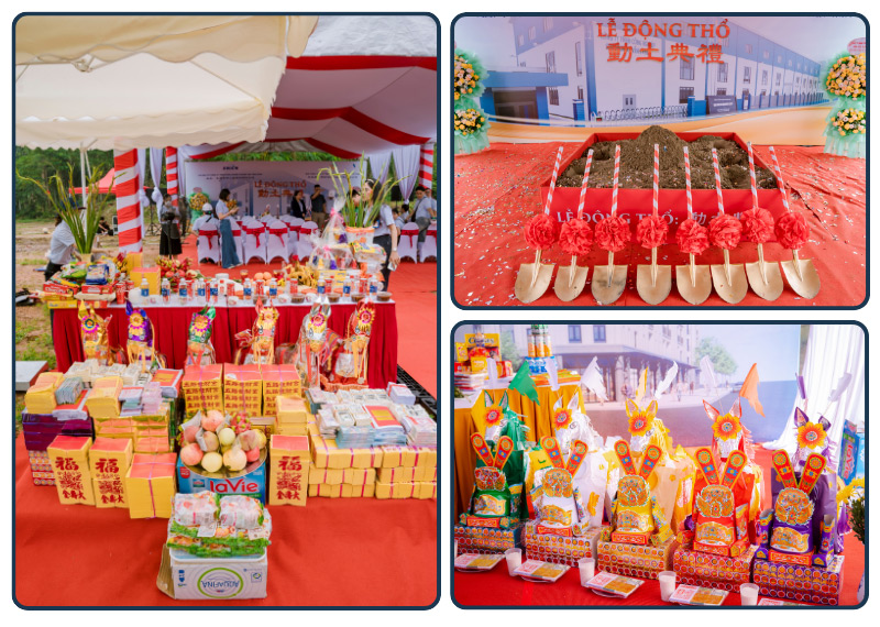 dịch vụ tổ chức lễ khởi công động thổ