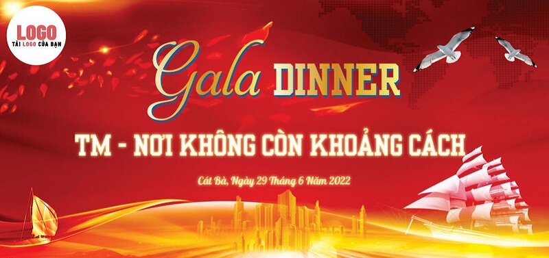 mẫu backdrop gala dinner