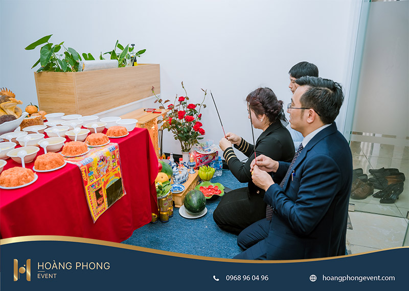 cách cúng khai trương