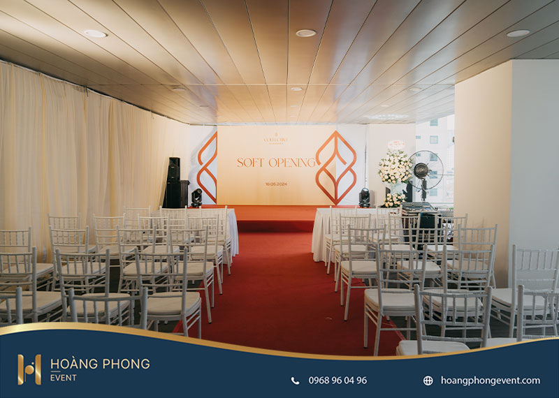 dịch vụ cho thuê bàn ghế khai trương hoàng phong event