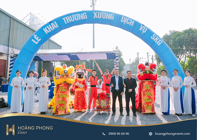 Lễ cúng khai trương nhà xưởng đơn giản