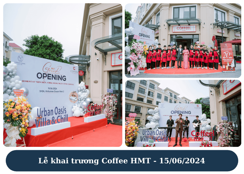 sân khấu khai trương