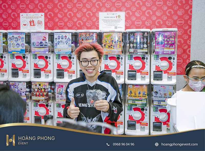 Khai Trương Gashapon Bandai Official Shop