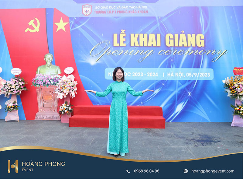 thiết bị khai giảng