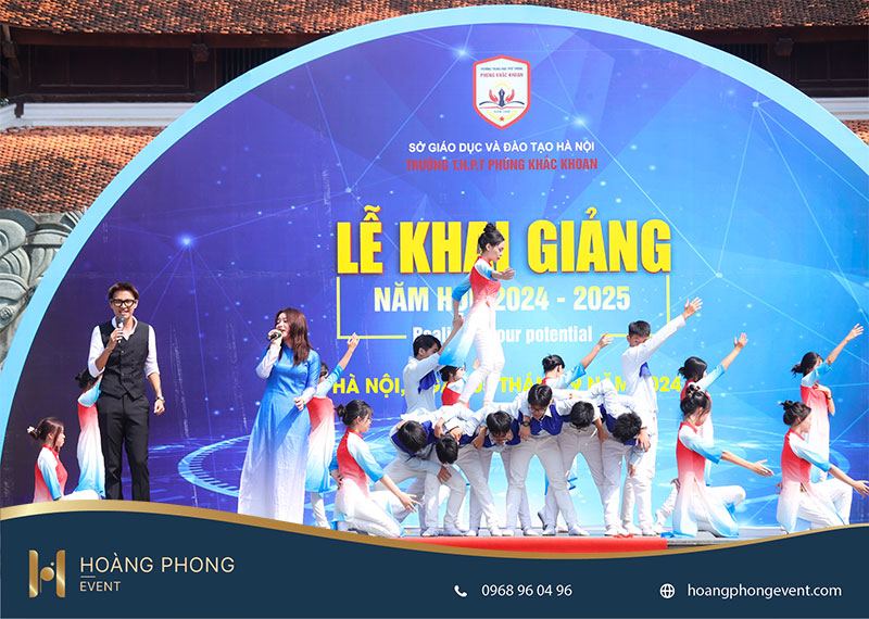 lễ khai giảng năm học mới thpt phùng khắc hoan