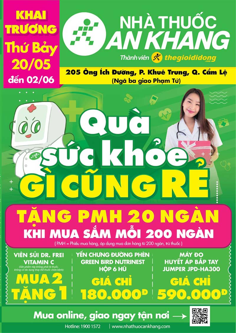 tờ rơi khai trương quán ăn