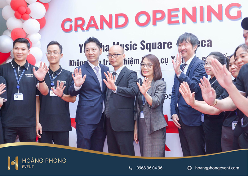 sự kiện lễ khai trương yamaha music square