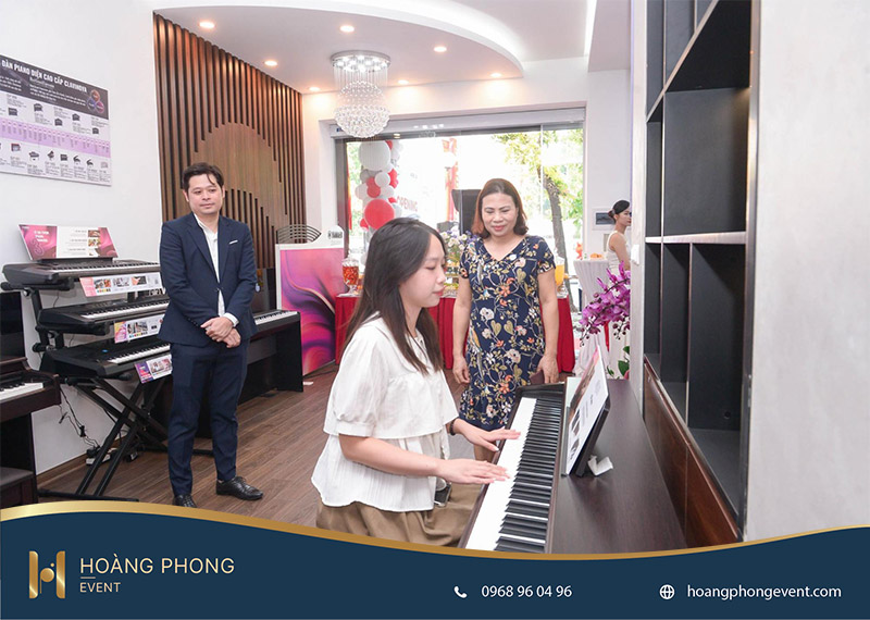 sự kiện lễ khai trương yamaha music square