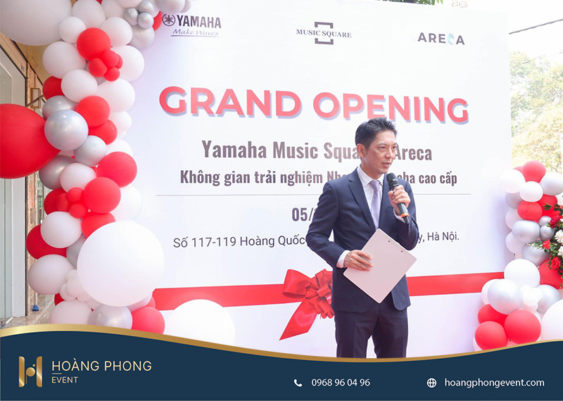 sự kiện lễ khai trương yamaha music square