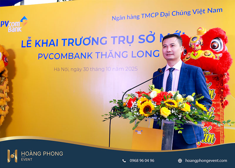 kịch bản khai trương ngân hàng ấn tượng