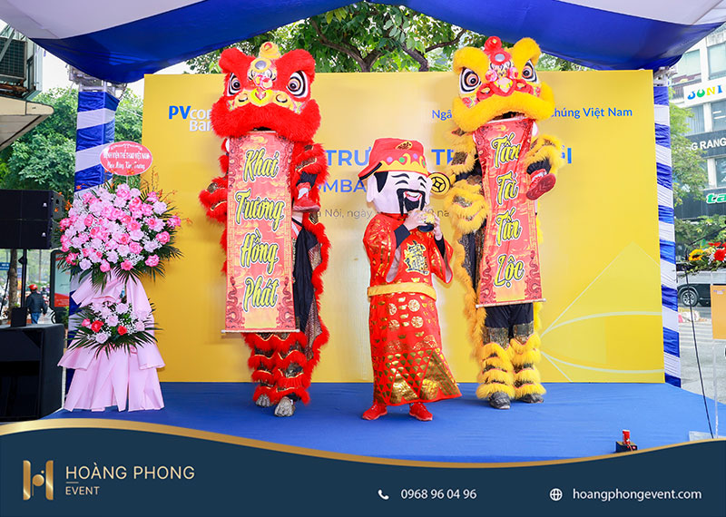 công ty tổ chức sự kiện khai trương ngân hàng Hà Nội