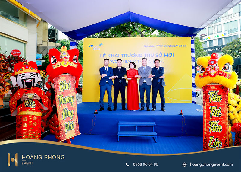 công ty tổ chức khai trương ngân hàng uy tín