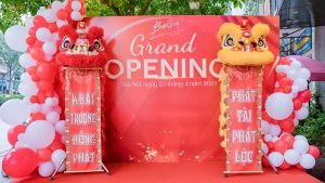 backdrop khai trương