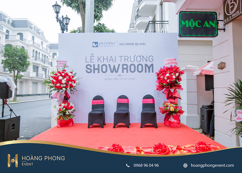 mẫu background khai trương