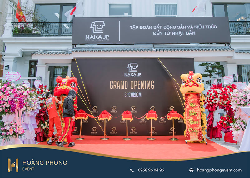 background khai trương mới