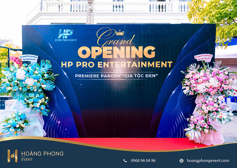 cho thuê khung backdrop khai trương