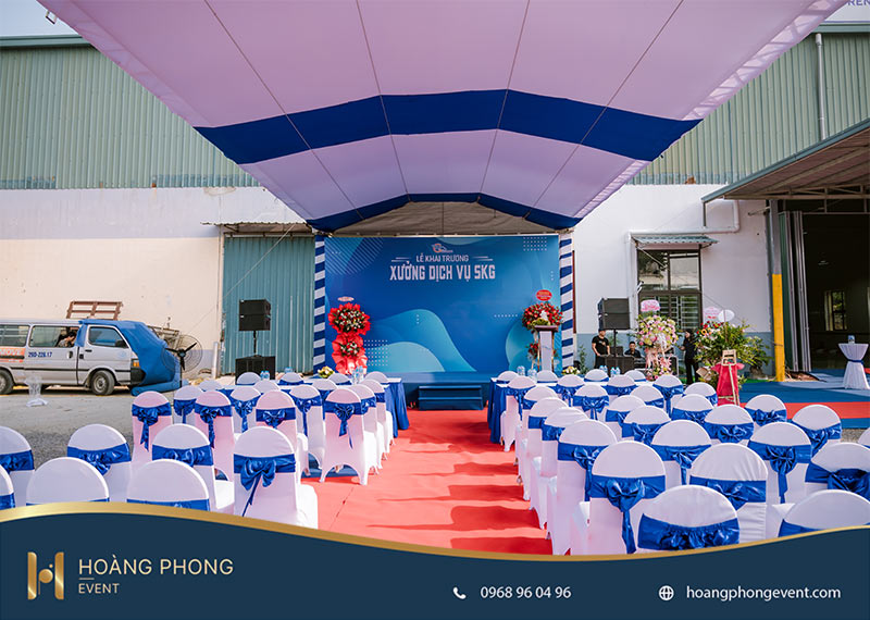 cho thuê backdrop khai trương