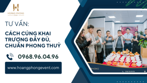 cách cúng khai trương