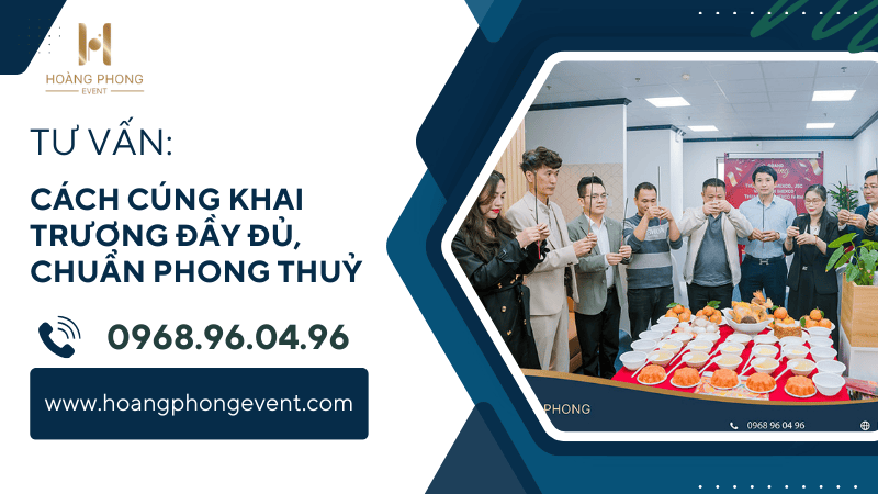 cách cúng khai trương