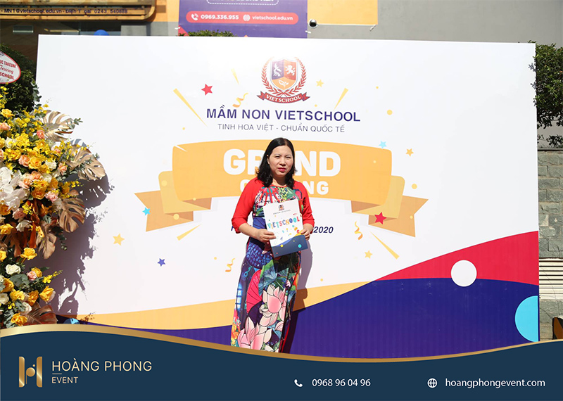 dịch vụ tổ chức lễ khai trương trường mầm non