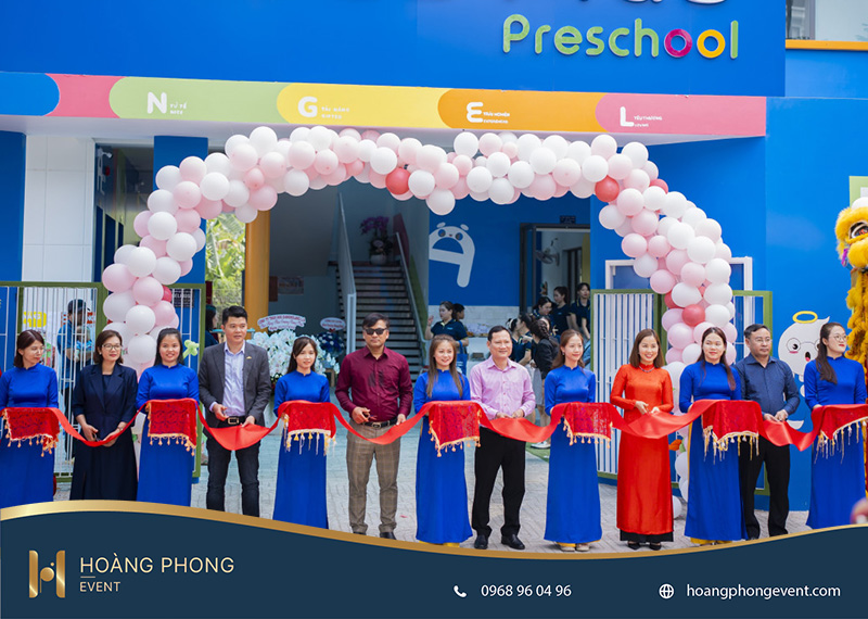 dịch vụ tổ chức lễ khai trương trường mầm non