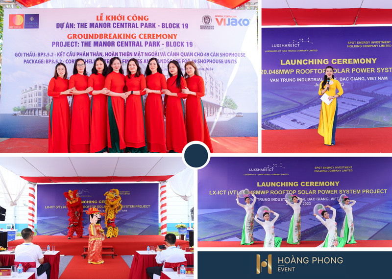 tổ chức lễ khởi công