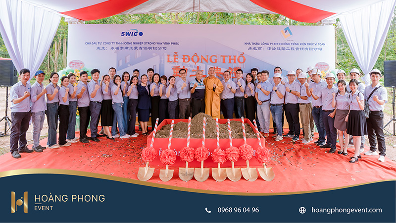 tổ chức lễ khởi công
