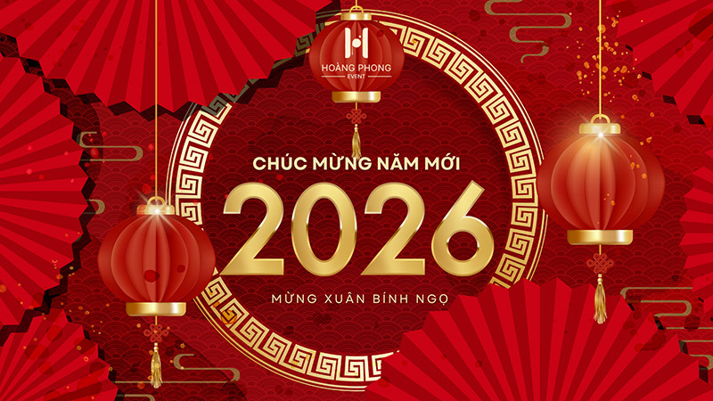 mẫu backdrop tiệc tân niên đẹp