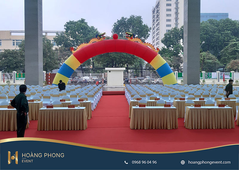 tổ chức lễ khánh thành