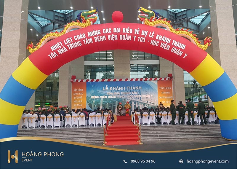 dịch vụ tổ chức lễ khánh thành