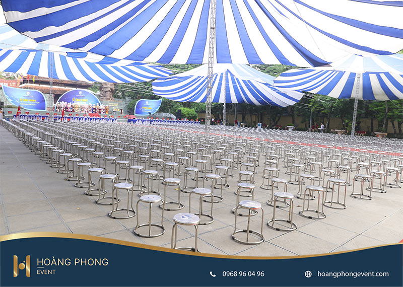 bảng giá cho thuê bàn ghế