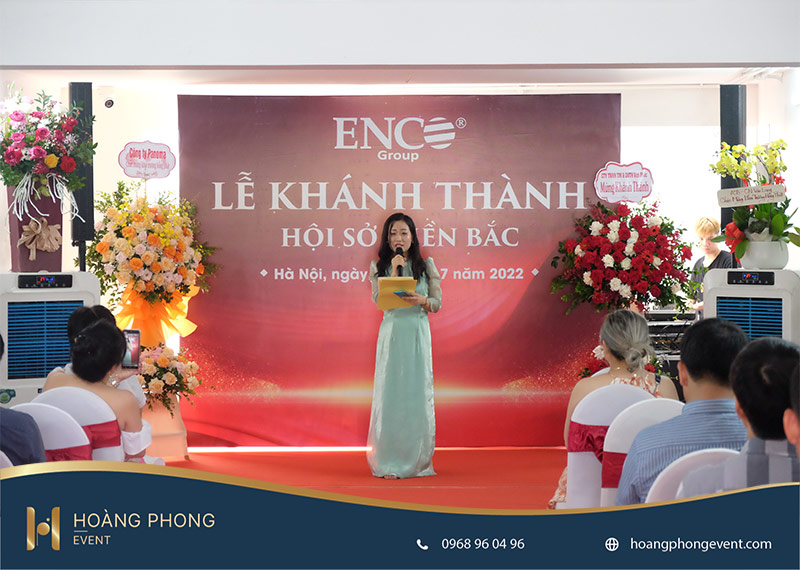 Kịch bản khánh thành kèm mẫu lời dẫn mc