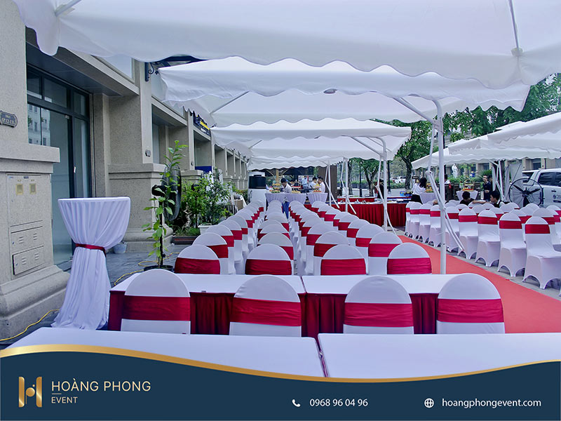 thuê ô lệch tâm màu trắng