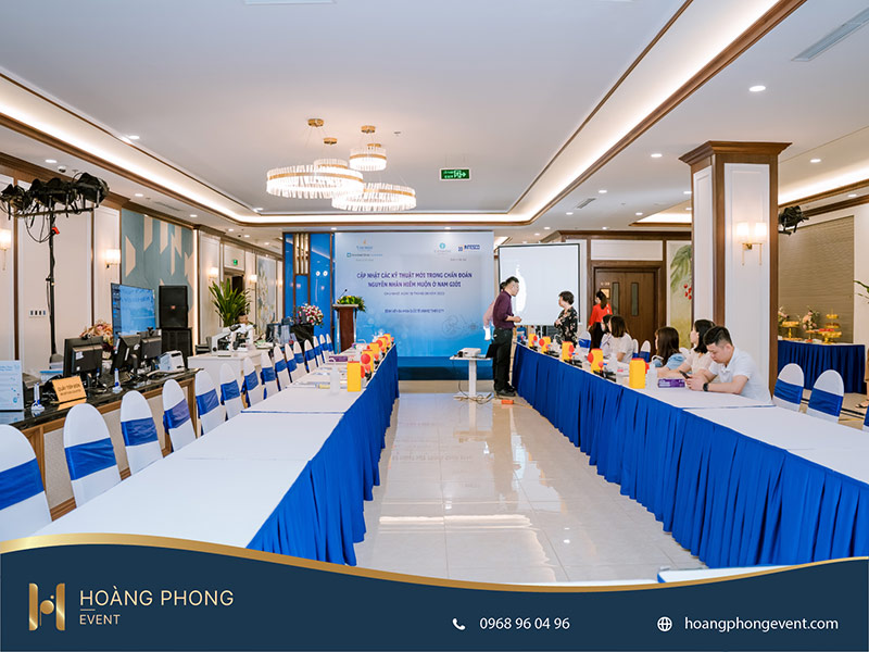 tổ chức tiệc hội thảo