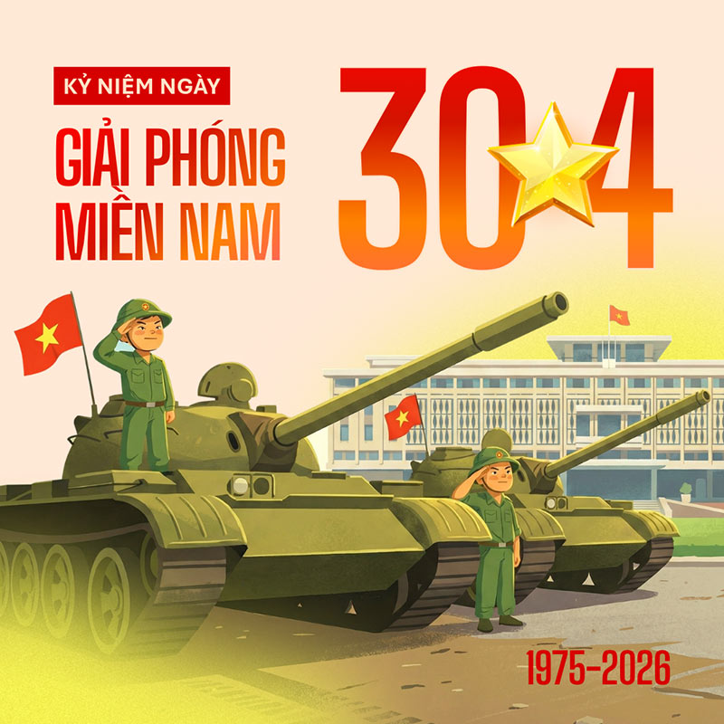 Backdrop 30/4 2026 mới