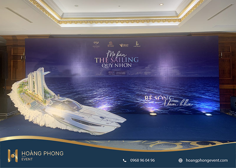 Thuê sân khấu tổ chức sự kiện đẹp