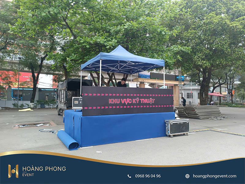 Hội trại ptit 2026 - khu vực kỹ thuật