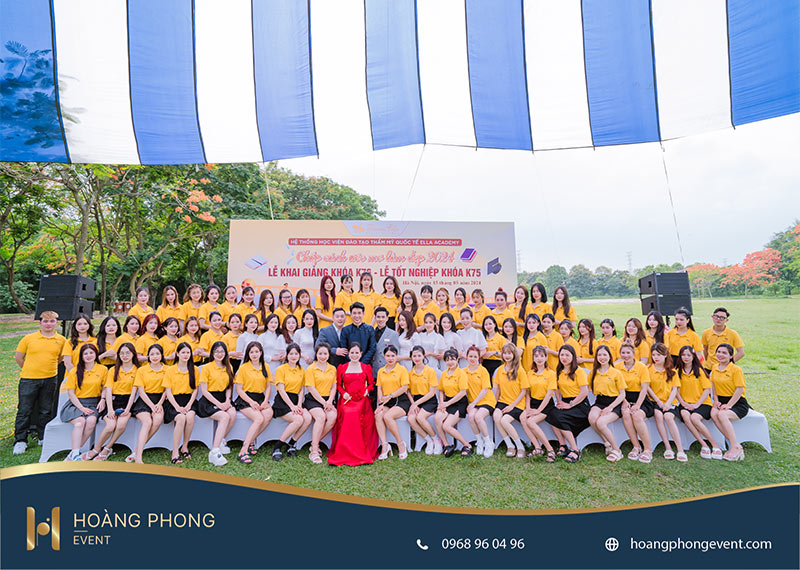 Trang trí sân khấu lễ bế giảng cuối năm học