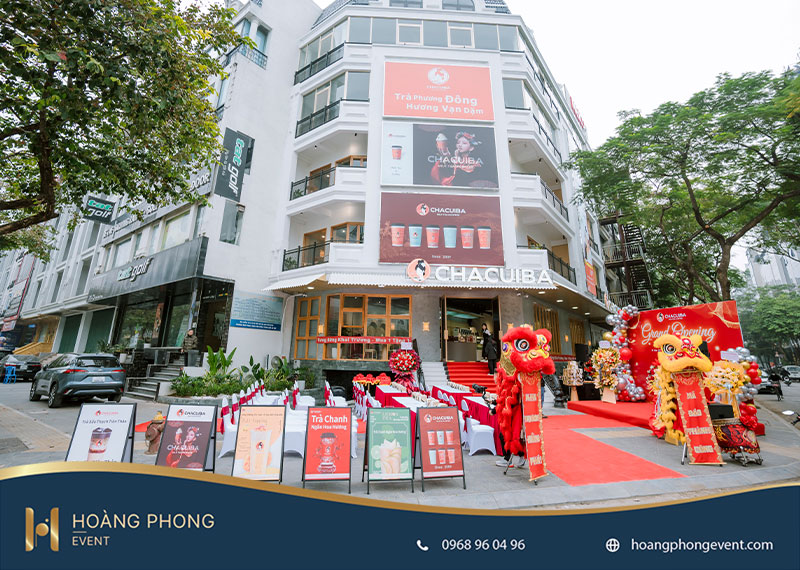 cách tổ chức lễ khai trương cửa hàng thu hút