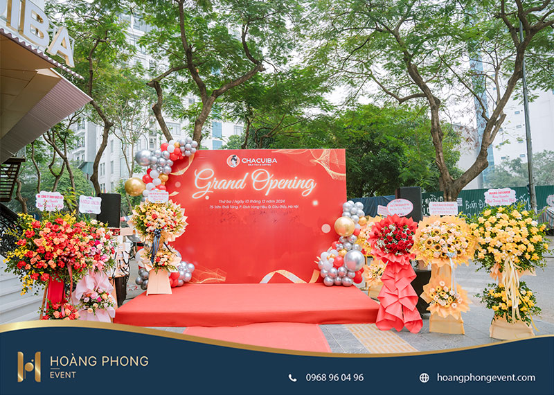 mẹo tổ chức khai trương cửa hàng thu hút khách tham dự