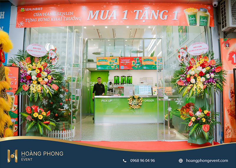 đơn vị tổ chức khai trương quán ăn tại Hà Nội