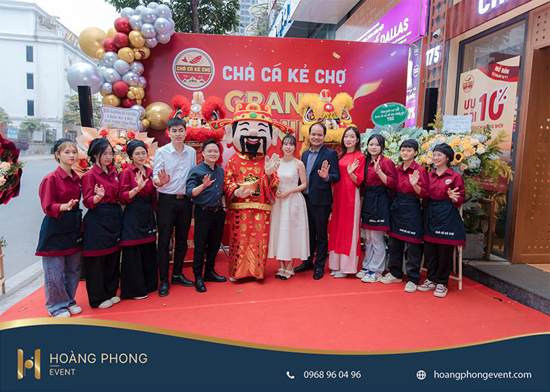 kế hoạch khai trương quán ăn