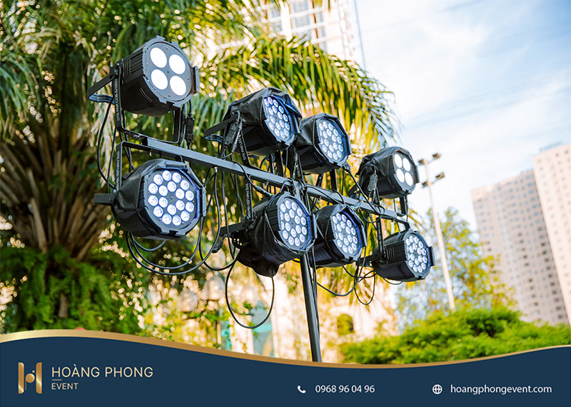 khảo sát không gian tổ chức đêm hội trung thu