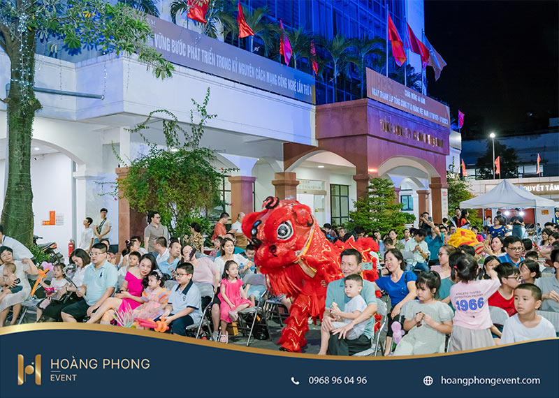 khảo sát khu vực tập kết thiết bị sự kiện trung thu