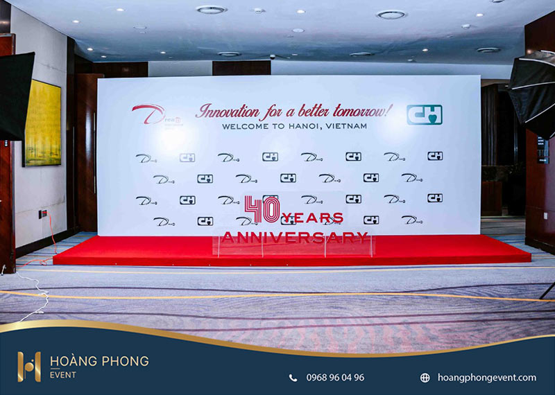 backdrop kỷ niệm thành lập công ty